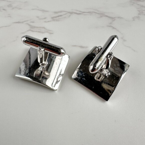 Vintage Starburst Cufflinks, Gift for Him - Picture 4 of 7